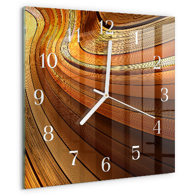 Orologio quadrato Astrazione