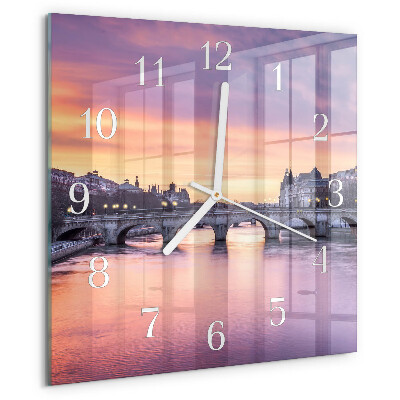 Orologio quadrato Città fluviale