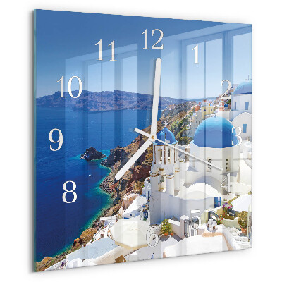 Orologio quadrato Santorini