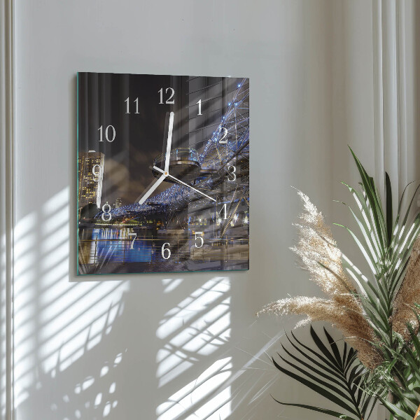 Orologio quadrato Notte