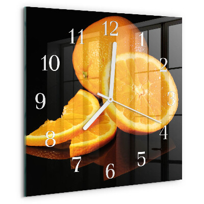 Orologio quadrato Arance