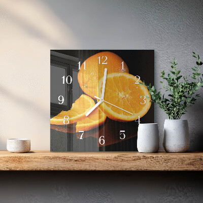 Orologio quadrato Arance