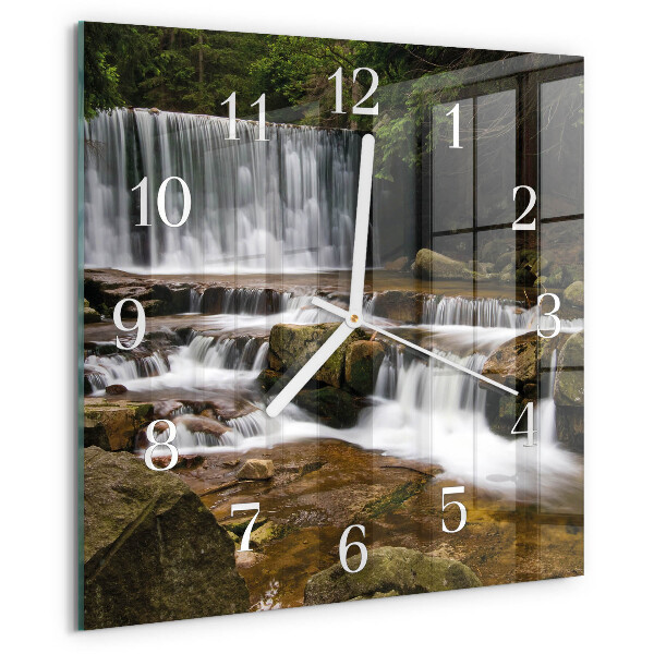 Orologio quadrato Cascate