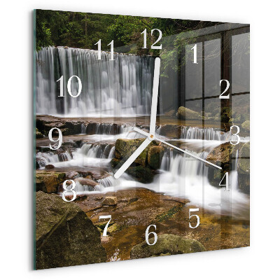 Orologio quadrato Cascate