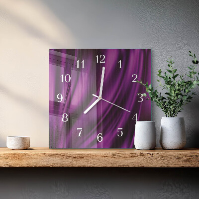 Orologio quadrato Astrazione