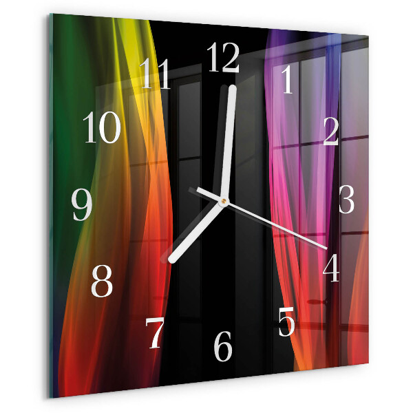 Orologio quadrato Astrazione