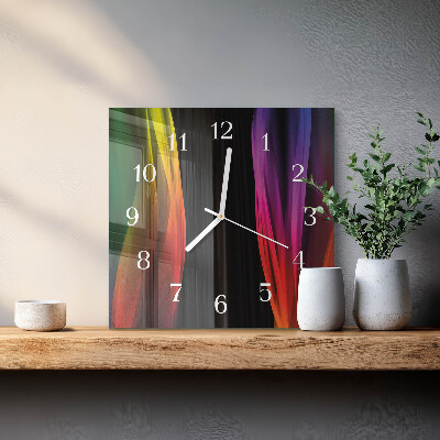 Orologio quadrato Astrazione