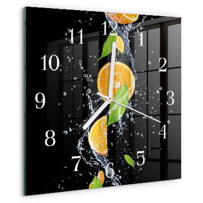 Orologio quadrato Arance