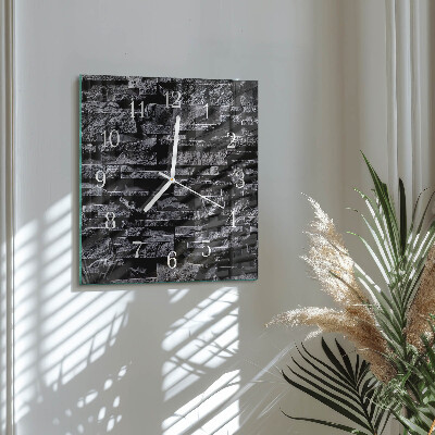 Orologio quadrato Pietre