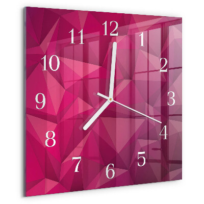Orologio quadrato Astrazione