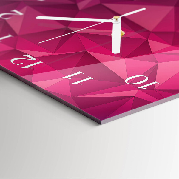 Orologio quadrato Astrazione