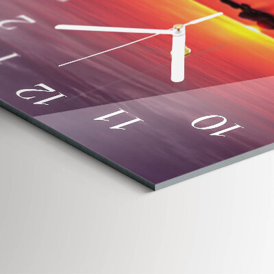 Orologio quadrato Tramonto