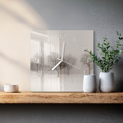 Orologio quadrato Inverno