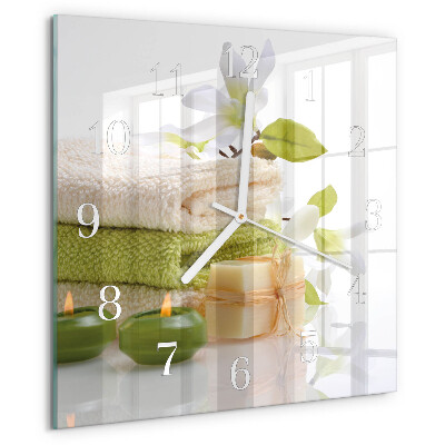 Orologio quadrato Sapone da spa
