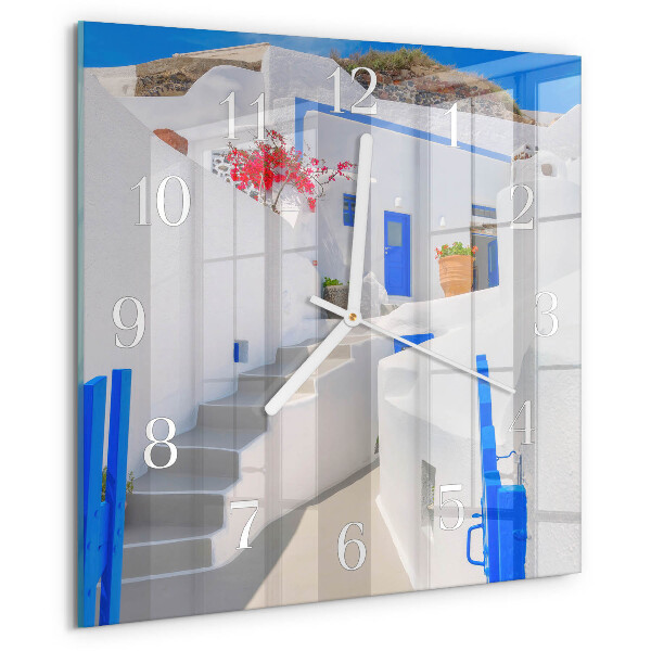 Orologio quadrato Santorini