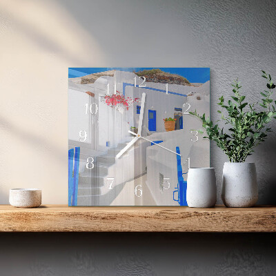 Orologio quadrato Santorini