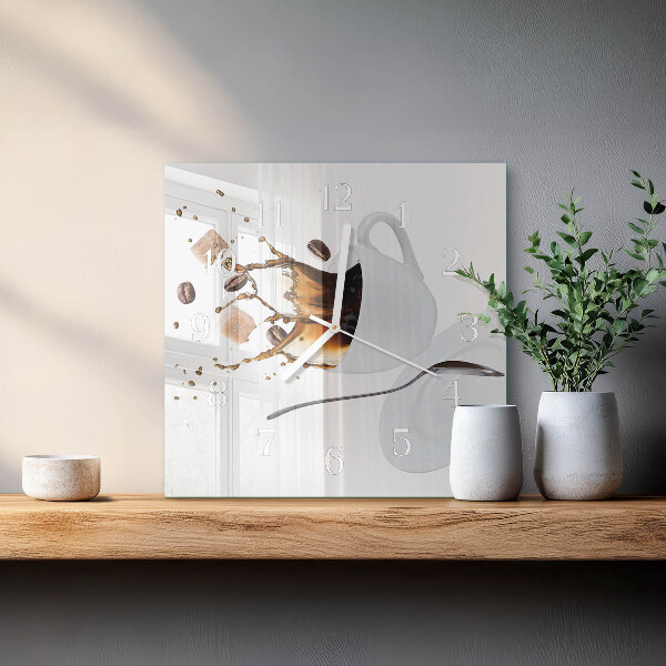 Orologio quadrato Tazza
