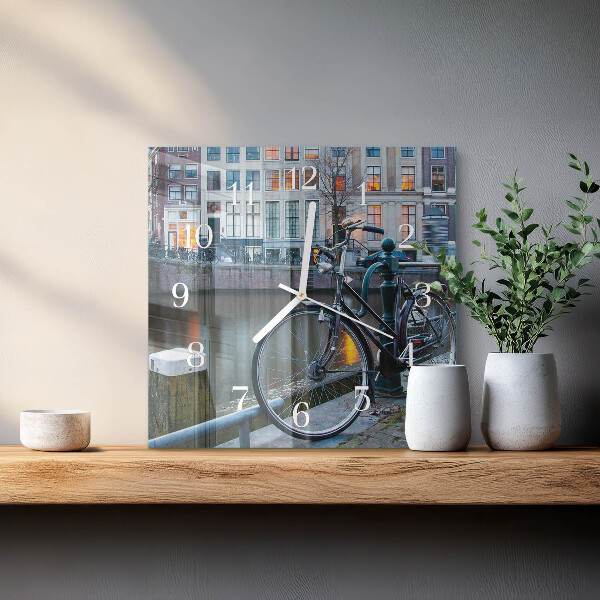 Orologio quadrato Bicicletta