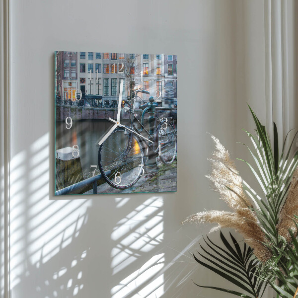 Orologio quadrato Bicicletta