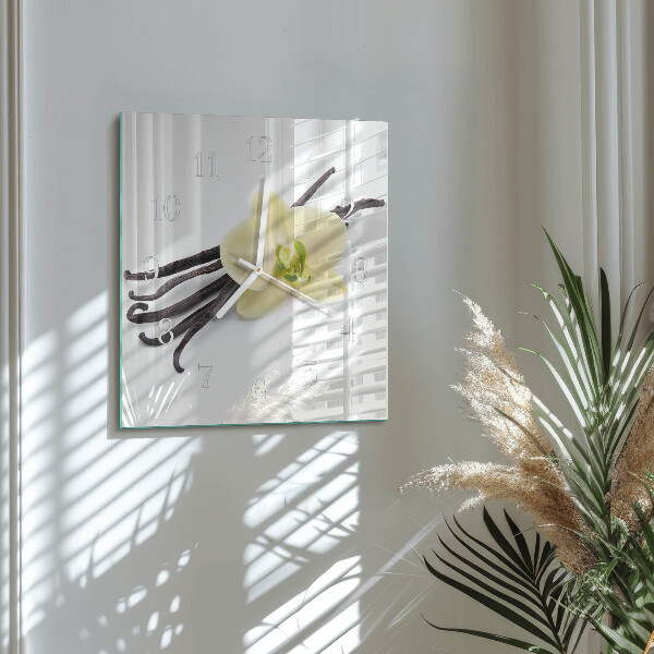 Orologio quadrato Vaniglia