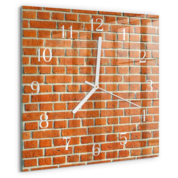 Orologio quadrato Mattone