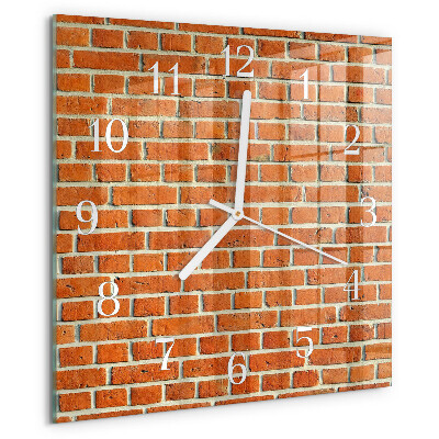 Orologio quadrato Mattone
