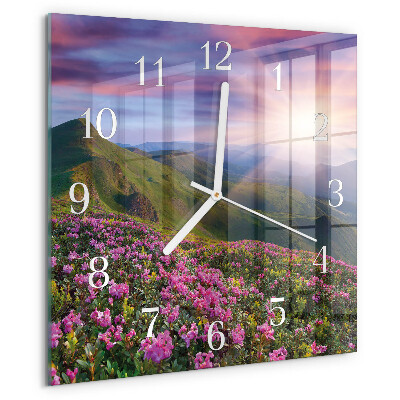 Orologio quadrato Paesaggio