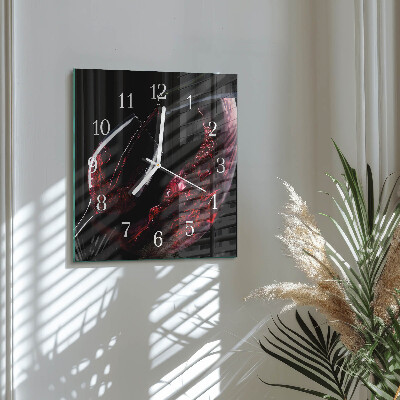Orologio quadrato Vino