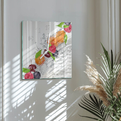 Orologio quadrato Frutta