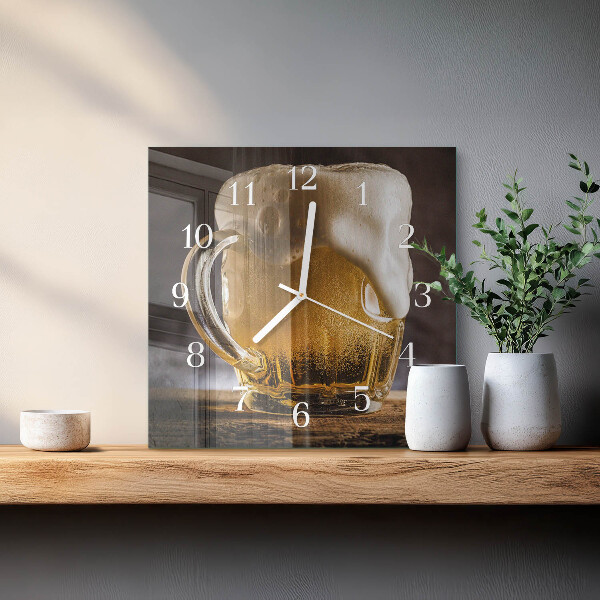 Orologio quadrato Birra