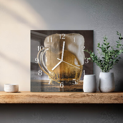 Orologio quadrato Birra