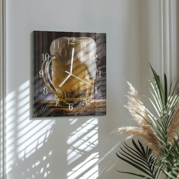 Orologio quadrato Birra