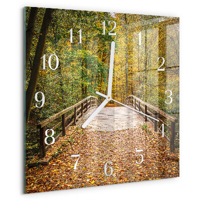 Orologio quadrato Ponte della foresta