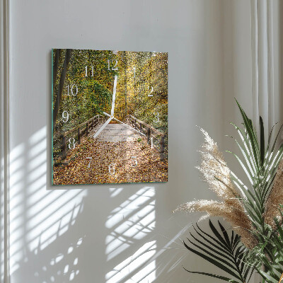 Orologio quadrato Ponte della foresta