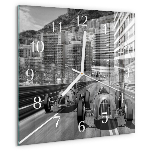 Orologio quadrato Auto da corsa