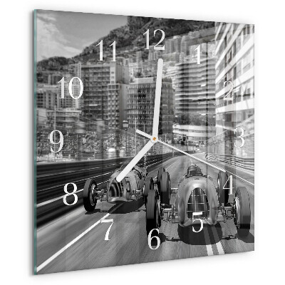 Orologio quadrato Auto da corsa