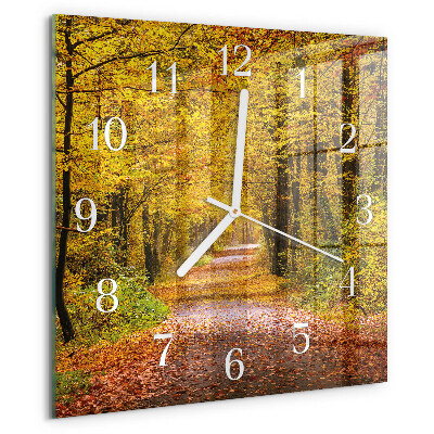 Orologio quadrato Sentiero forestale