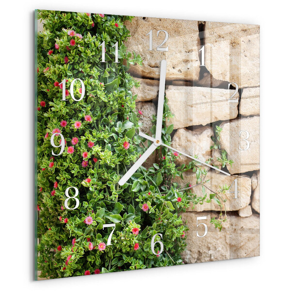 Orologio quadrato Pietre della natura