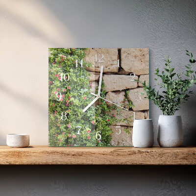 Orologio quadrato Pietre della natura
