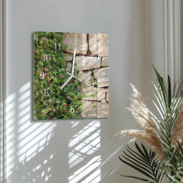 Orologio quadrato Pietre della natura