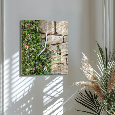 Orologio quadrato Pietre della natura