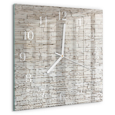 Orologio quadrato Clinker