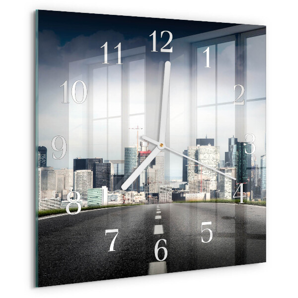 Orologio quadrato Città della strada
