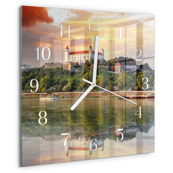 Orologio quadrato Castello sul fiume