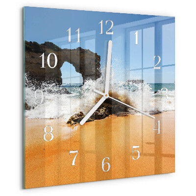 Orologio quadrato Spiaggia
