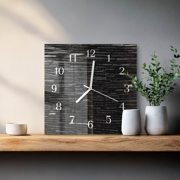 Orologio quadrato Pietre