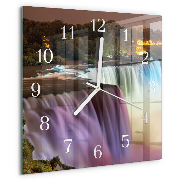 Orologio quadrato Cascata