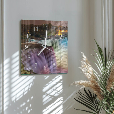 Orologio quadrato Cascata