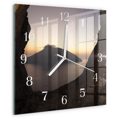 Orologio quadrato Montagna dell'Oceano