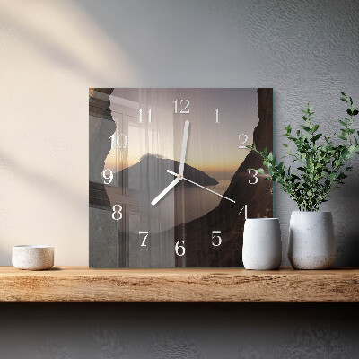 Orologio quadrato Montagna dell'Oceano